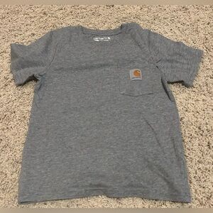 Carhartt Kids Heather Gray Pocket Tee